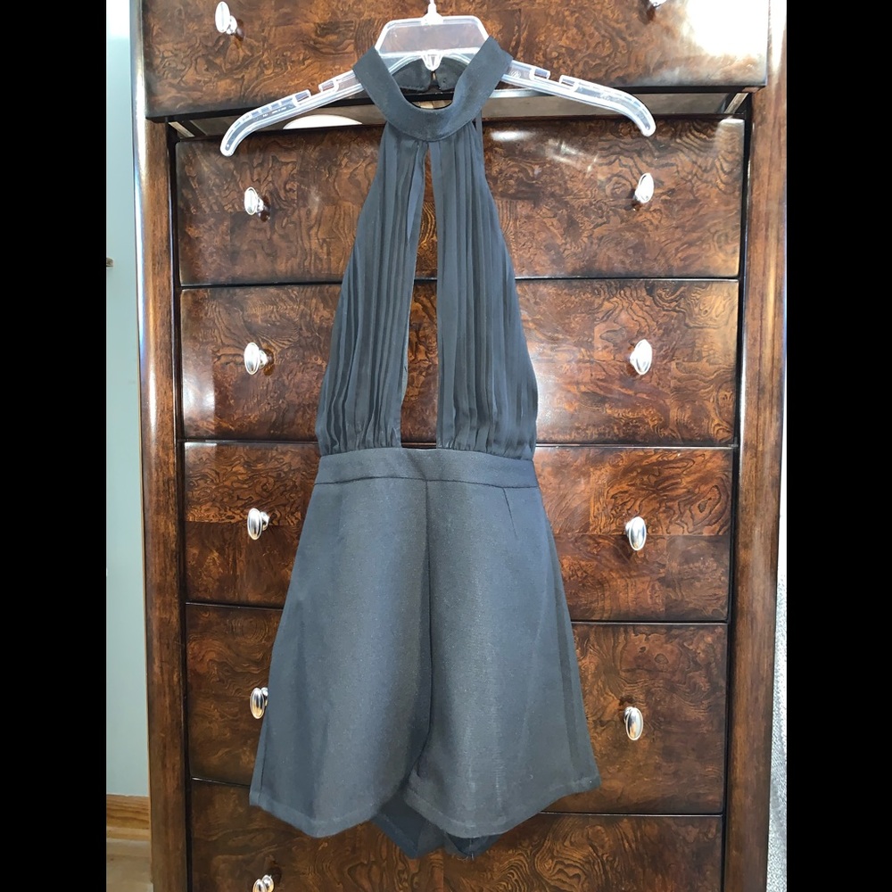 Romper, open back